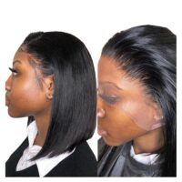 Nulace glueless bob wig straight natural black gallery